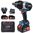 Este conjunto de furadeira de impacto profissional de 48V inclui um carregador, baterias, um par de luvas e cinco brocas; ou inclui um carregador, duas baterias, um par de luvas e uma caixa de ferramentas. Outras configurações opcionais também estão dispo