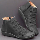 Bota de Inverno Feminina De Couro Ferrazi