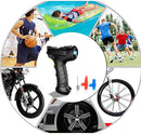 Calibrador De Pneus Digital + 3 Bicos Diferentes | Safe Pistol