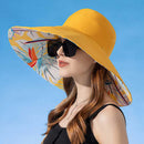 Chapéu de Praia Feminino Dupla Face de Algodão Ferrazi