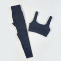 Conjunto de Treino Top e Legging Feminino sem Costura Ferrazi