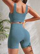 Conjunto de Treino Top e Short Feminino Ferrazi