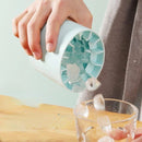 Molde Redondo de Gelo de Silicone Ferrazi