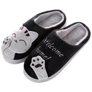 Pantufa Feminina Gato Peluciada para Inverno Antiderrapante Ferrazi