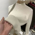Suéter de Inverno Feminino de Lã Forrado Ferrazi