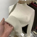 Suéter de Inverno Feminino de Lã Forrado Ferrazi