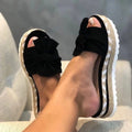 Tamanco Feminino com Laço Plataforma Ferrazi