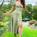 Vestido Feminino Slim Fit Floral de Verão Ferrazi