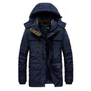 Jaqueta Masculina de Inverno com Capuz Forrada com Lã Ferrazi